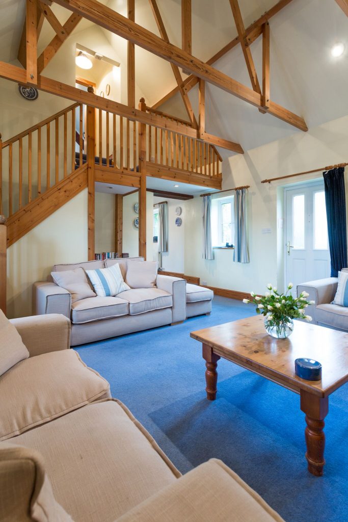 Swallow Cottage Lounge Olive Mead Farm Holidays